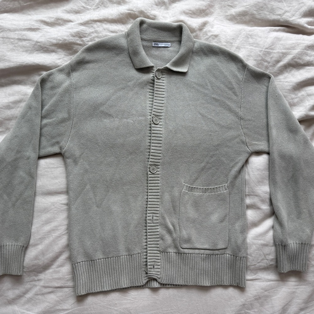 Zara Seafoam Cardigan XL